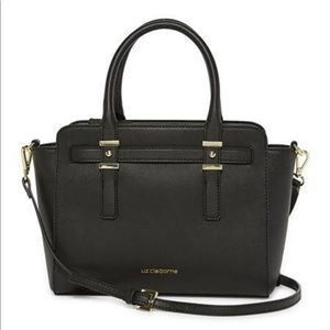 Liz Claiborne Mini Tuxedo Satchel